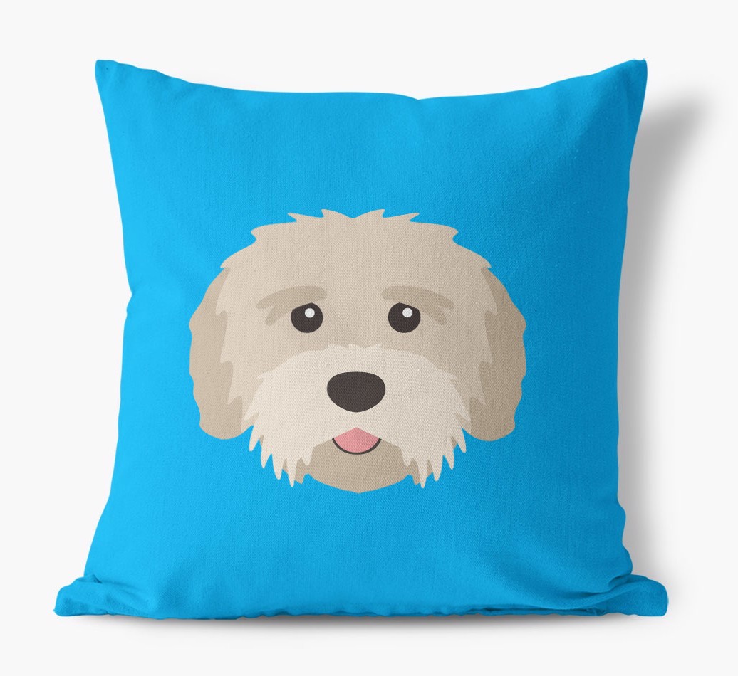 {breedFullName} Icon: Personalised Canvas Cushion