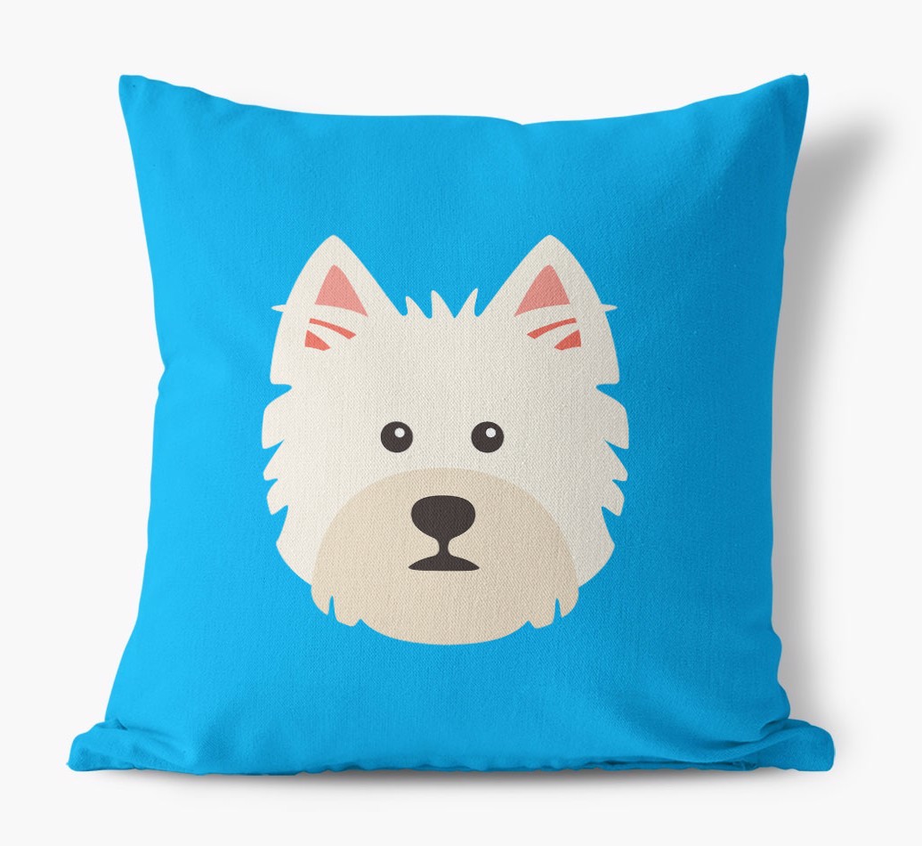 {breedFullName} Icon: Personalised Canvas Cushion