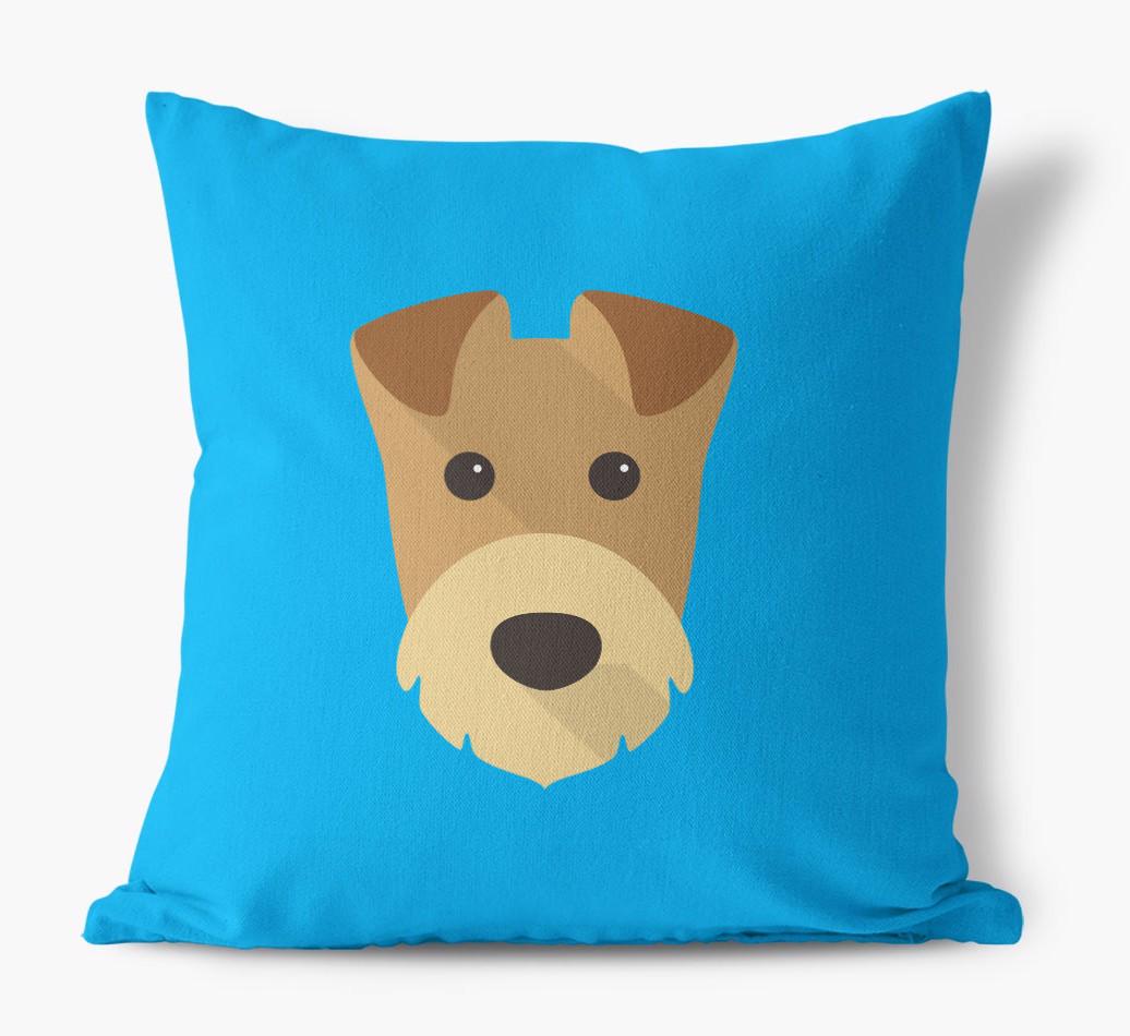 {breedFullName} Icon: Personalized Canvas Pillow