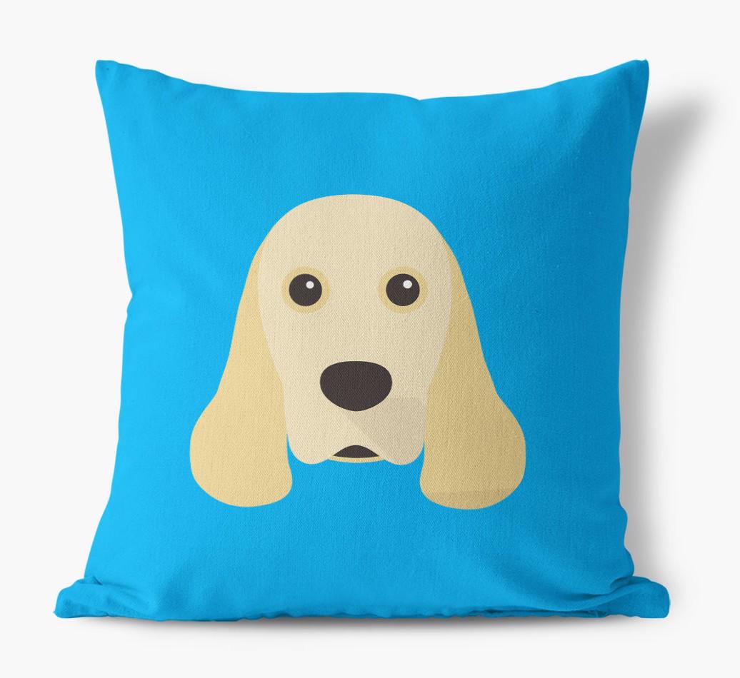 {breedFullName} Icon: Personalized Canvas Pillow