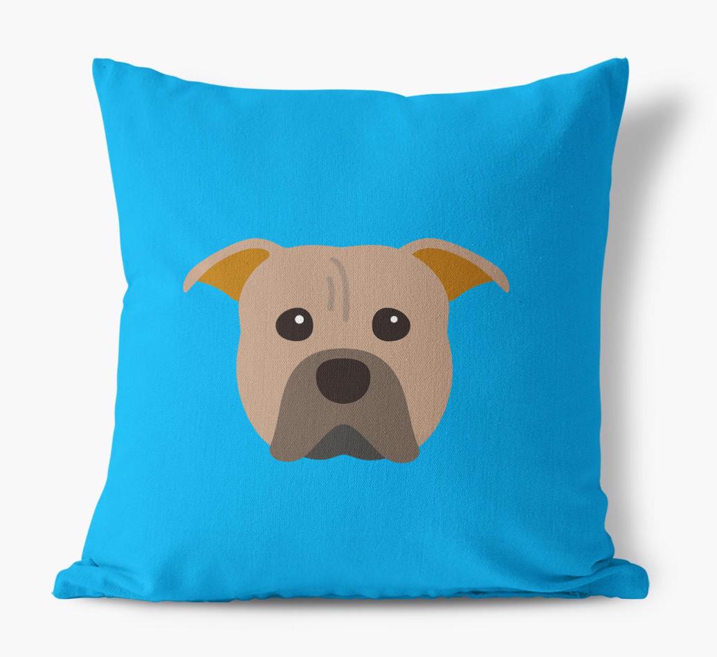{breedFullName} Icon: Personalized Canvas Pillow