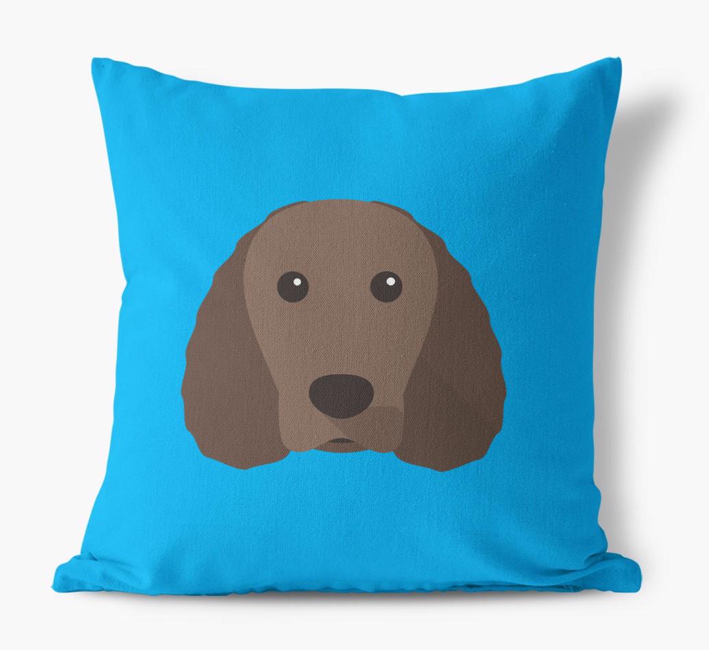 {breedFullName} Icon: Personalized Canvas Pillow