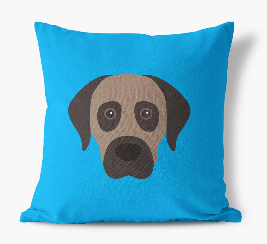 {breedFullName} Icon: Personalized Canvas Pillow
