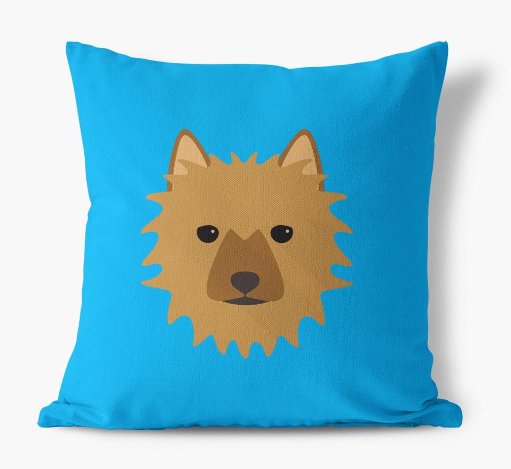 {breedFullName} Icon: Personalized Canvas Pillow