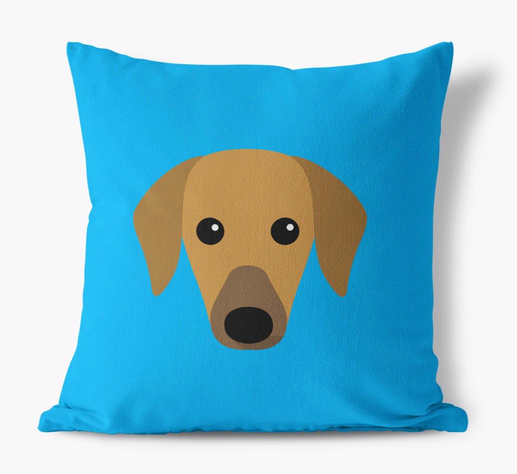 {breedFullName} Icon: Personalized Canvas Pillow