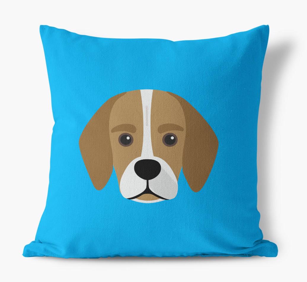 {breedFullName} Icon: Personalized Canvas Pillow