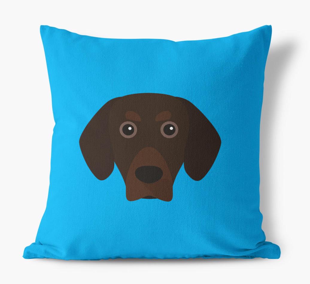 {breedFullName} Icon: Personalized Canvas Pillow