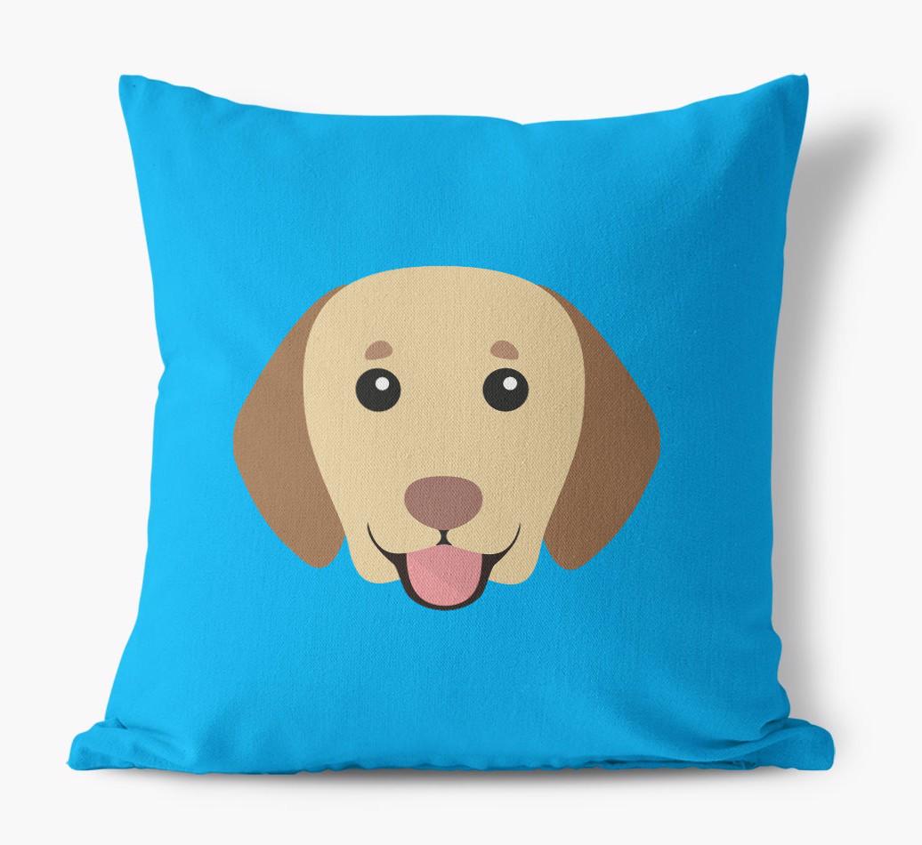 {breedFullName} Icon: Personalized Canvas Pillow