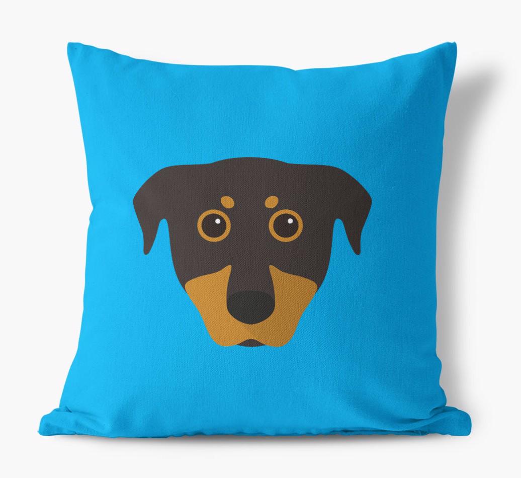 {breedFullName} Icon: Personalized Canvas Pillow