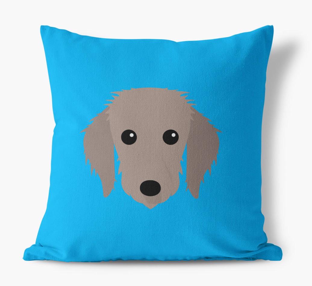 {breedFullName} Icon: Personalized Canvas Pillow