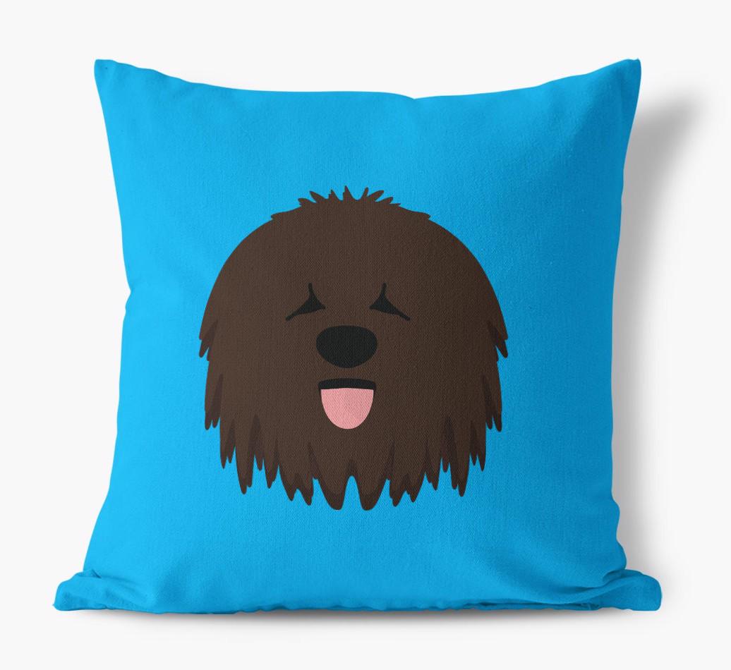 {breedFullName} Icon: Personalized Canvas Pillow