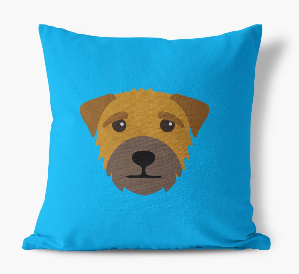{breedFullName} Icon: Personalized Canvas Pillow