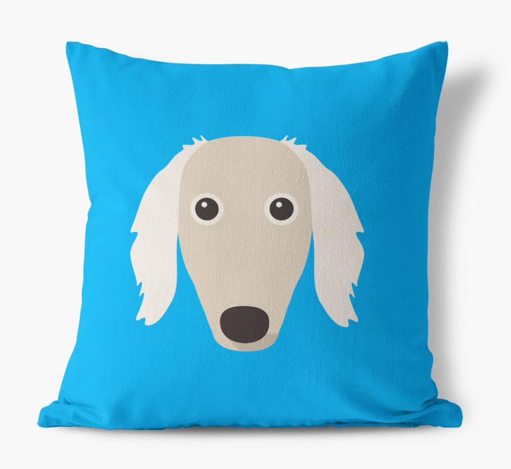 {breedFullName} Icon: Personalized Canvas Pillow