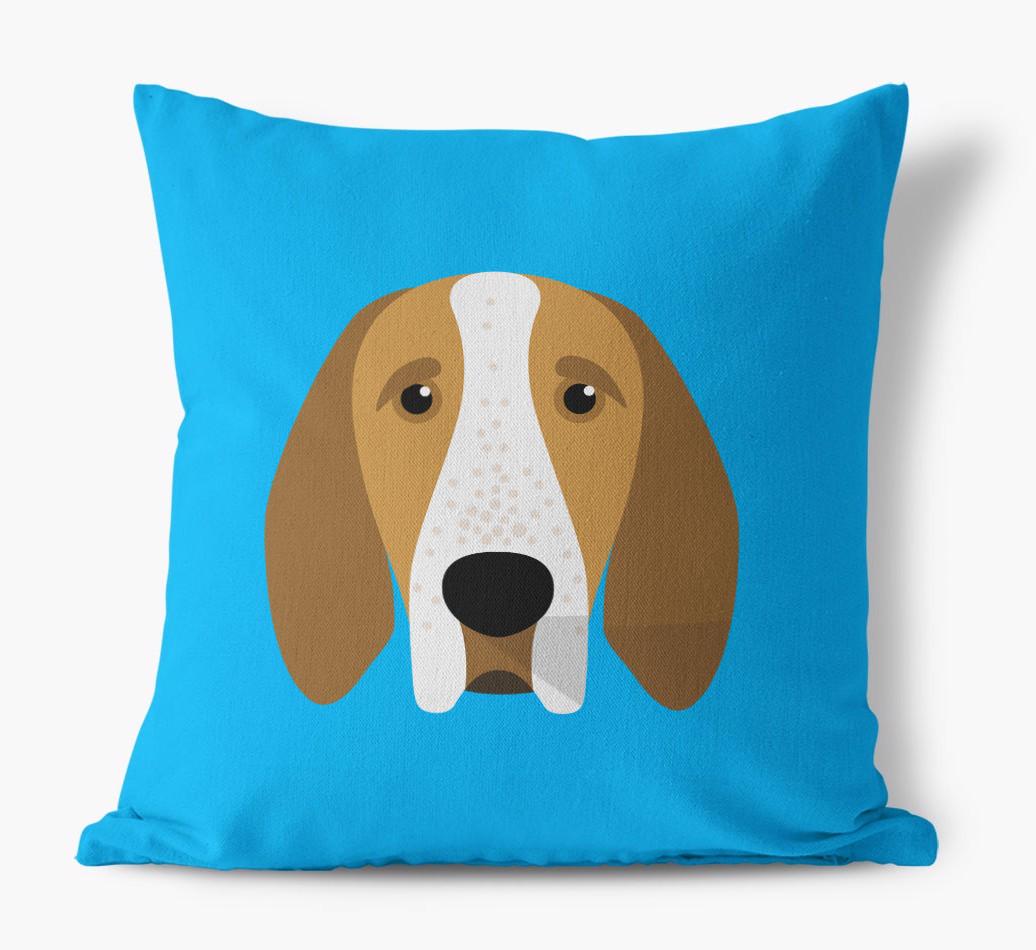 {breedFullName} Icon: Personalized Canvas Pillow