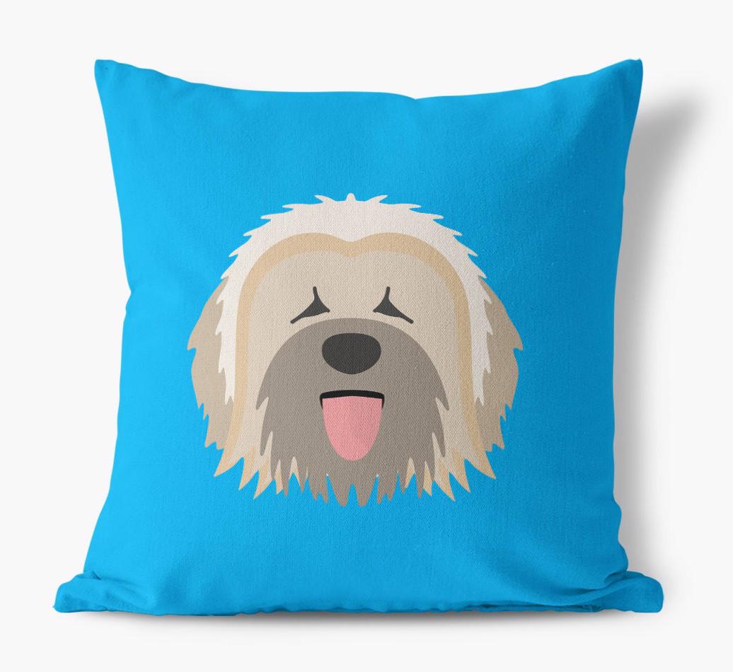 {breedFullName} Icon: Personalized Canvas Pillow