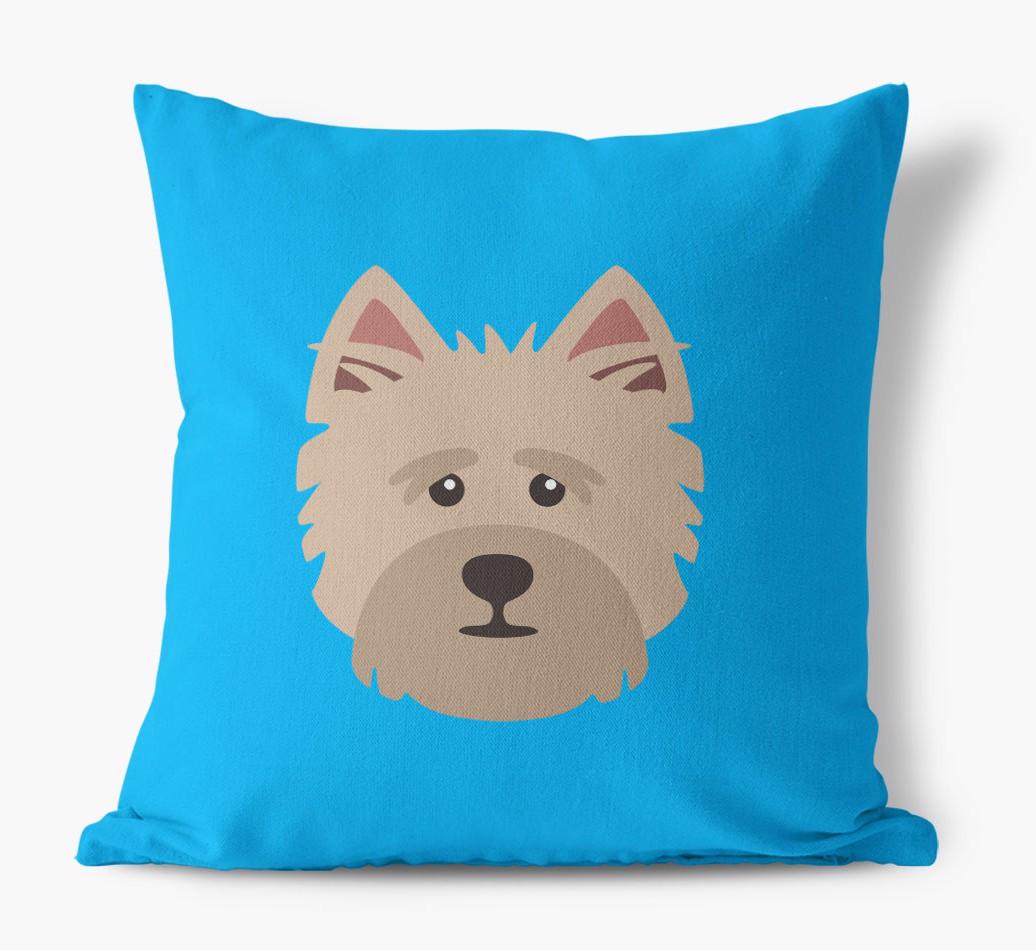 {breedFullName} Icon: Personalized Canvas Pillow