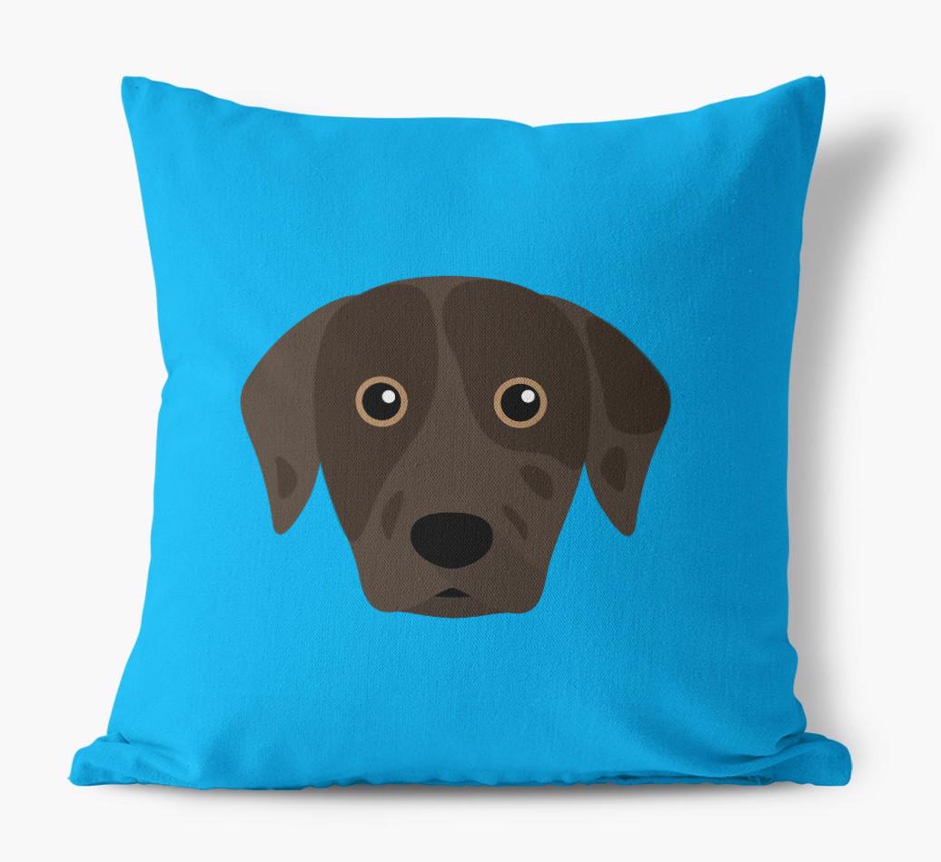{breedFullName} Icon: Personalized Canvas Pillow