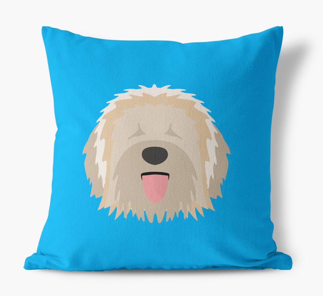 {breedFullName} Icon: Personalized Canvas Pillow