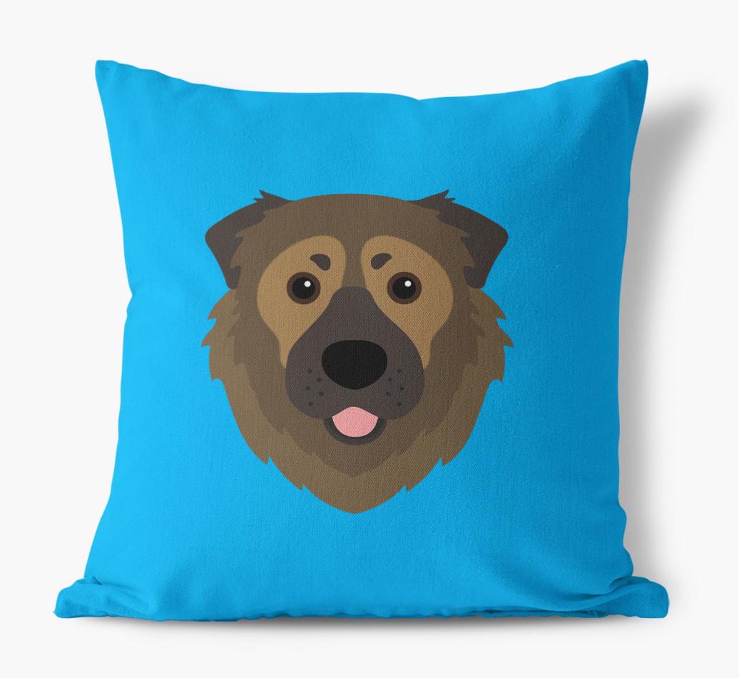 {breedFullName} Icon: Personalized Canvas Pillow