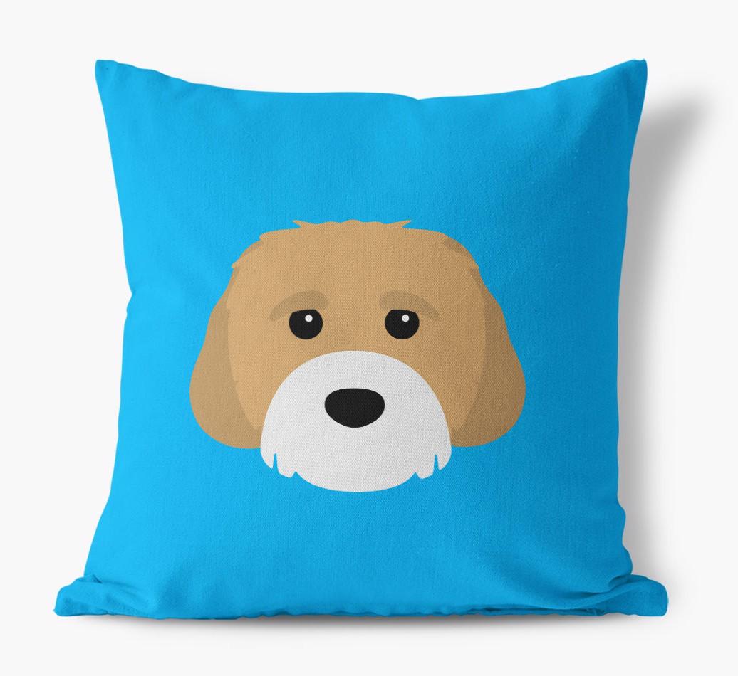 {breedFullName} Icon: Personalized Canvas Pillow