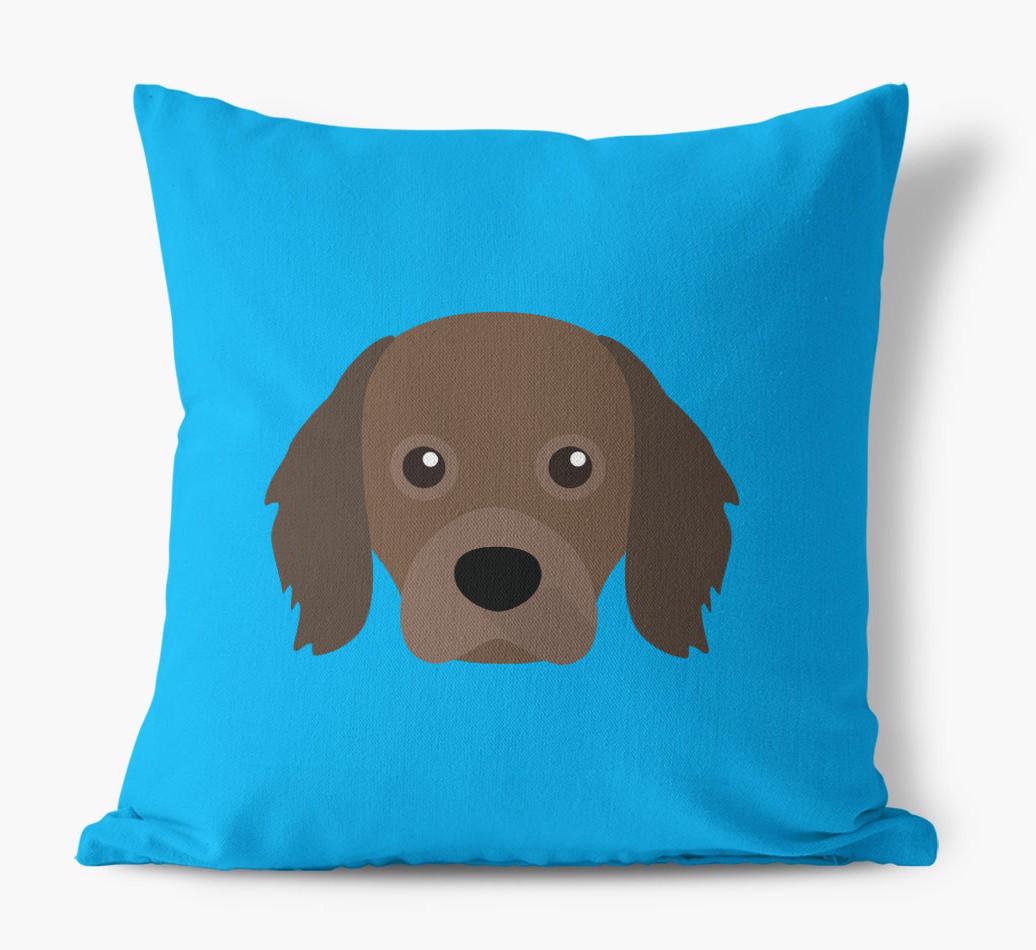 {breedFullName} Icon: Personalized Canvas Pillow