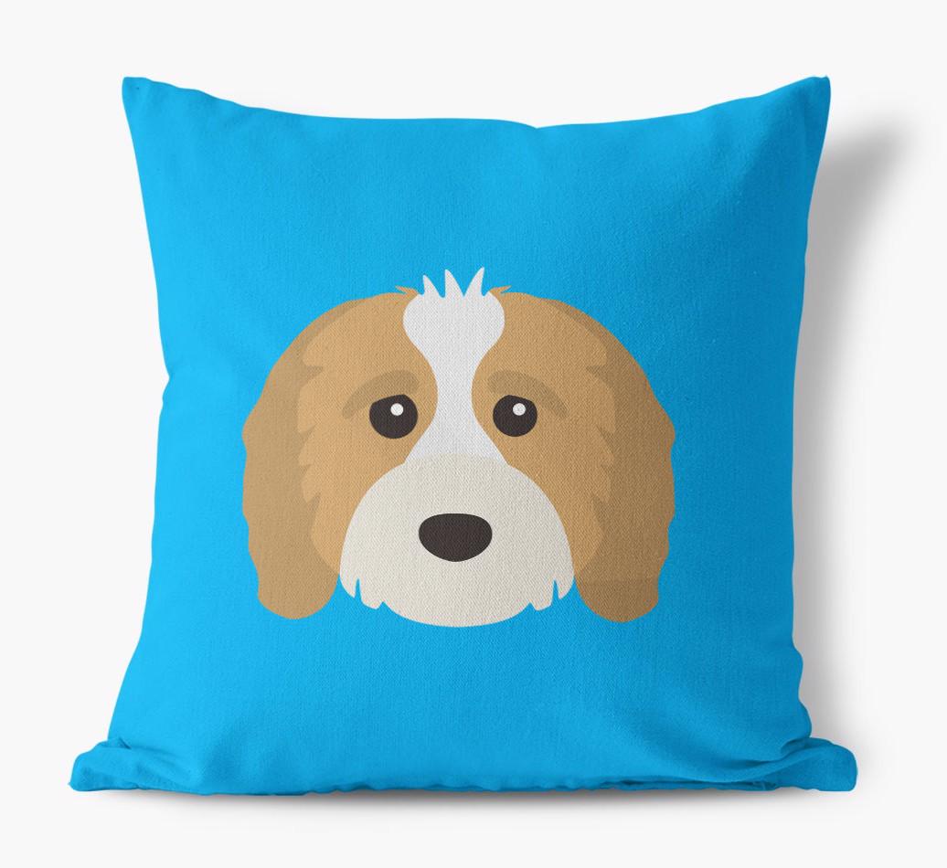 {breedFullName} Icon: Personalized Canvas Pillow