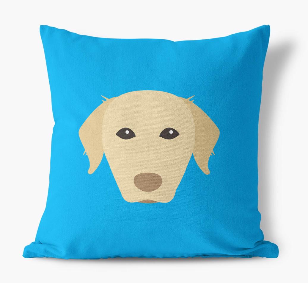 {breedFullName} Icon: Personalized Canvas Pillow