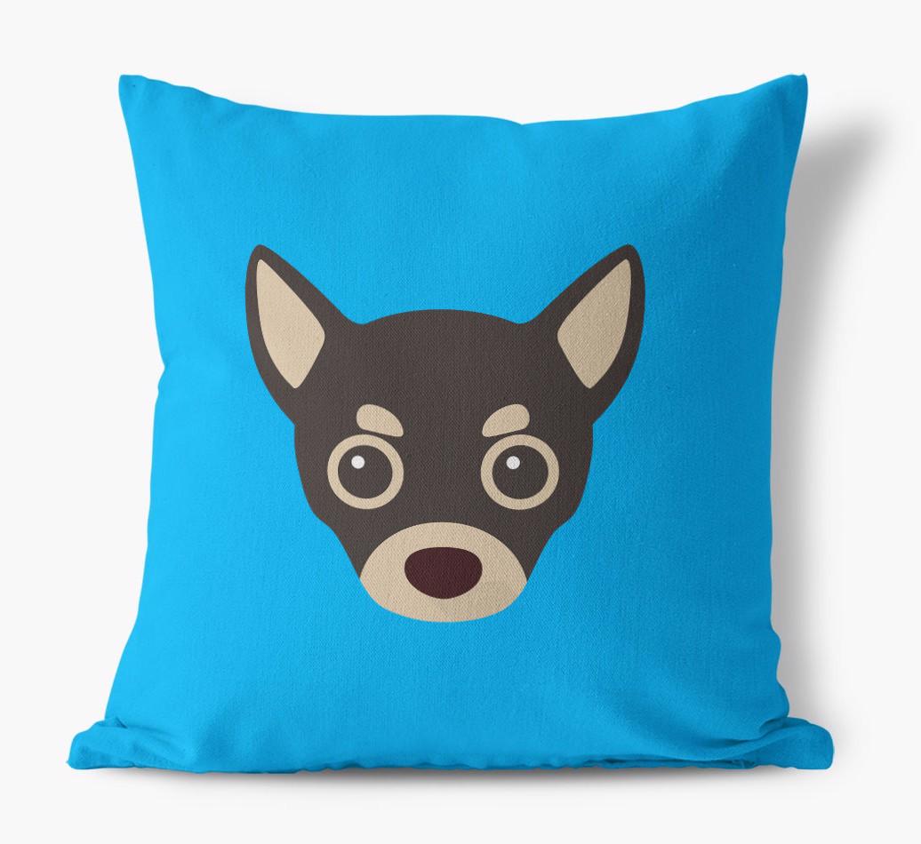 {breedFullName} Icon: Personalized Canvas Pillow