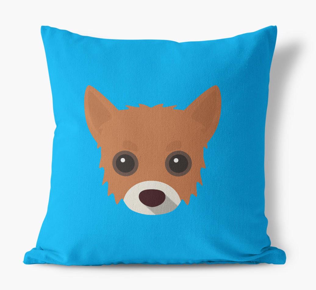 {breedFullName} Icon: Personalized Canvas Pillow