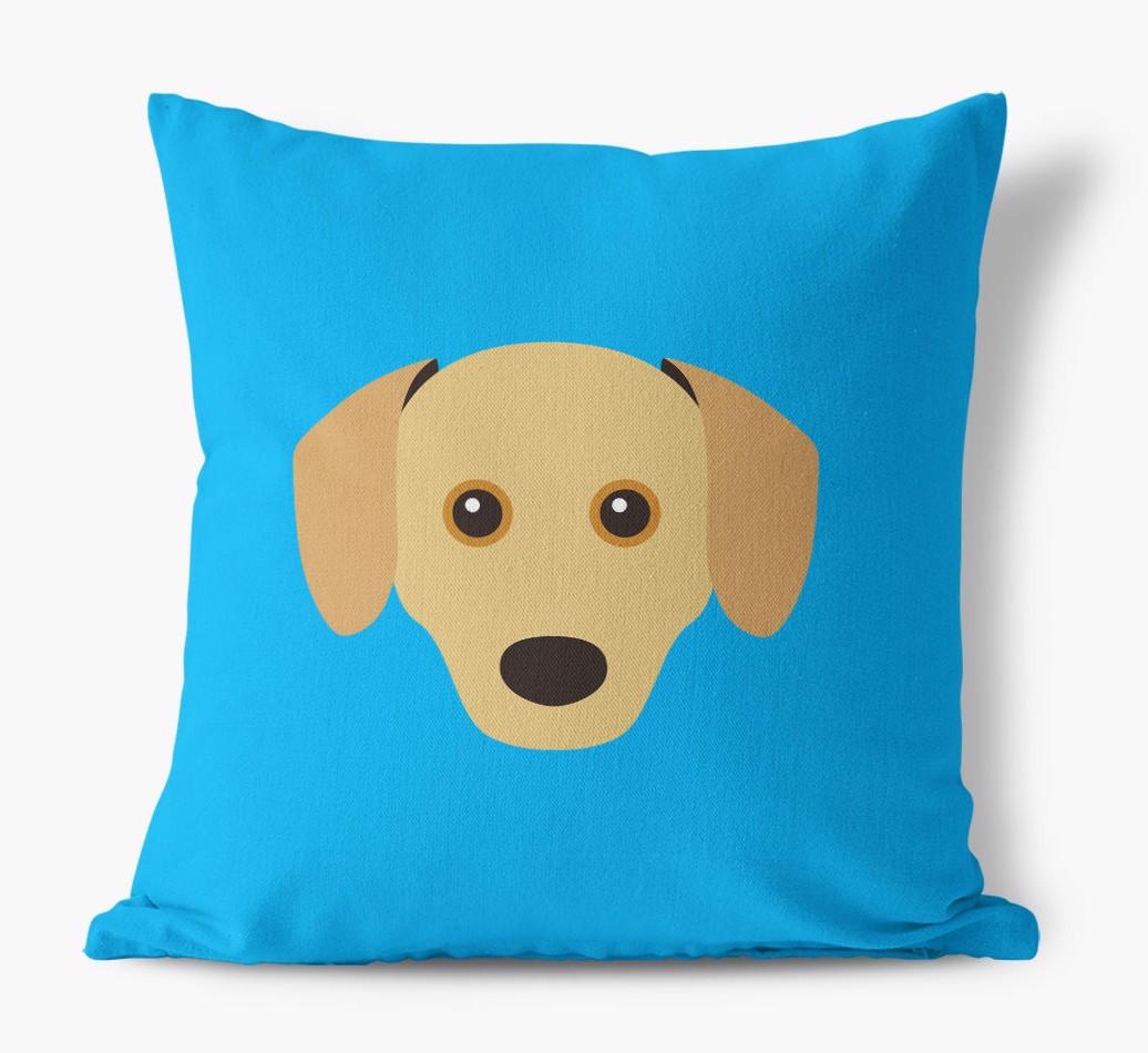{breedFullName} Icon: Personalized Canvas Pillow