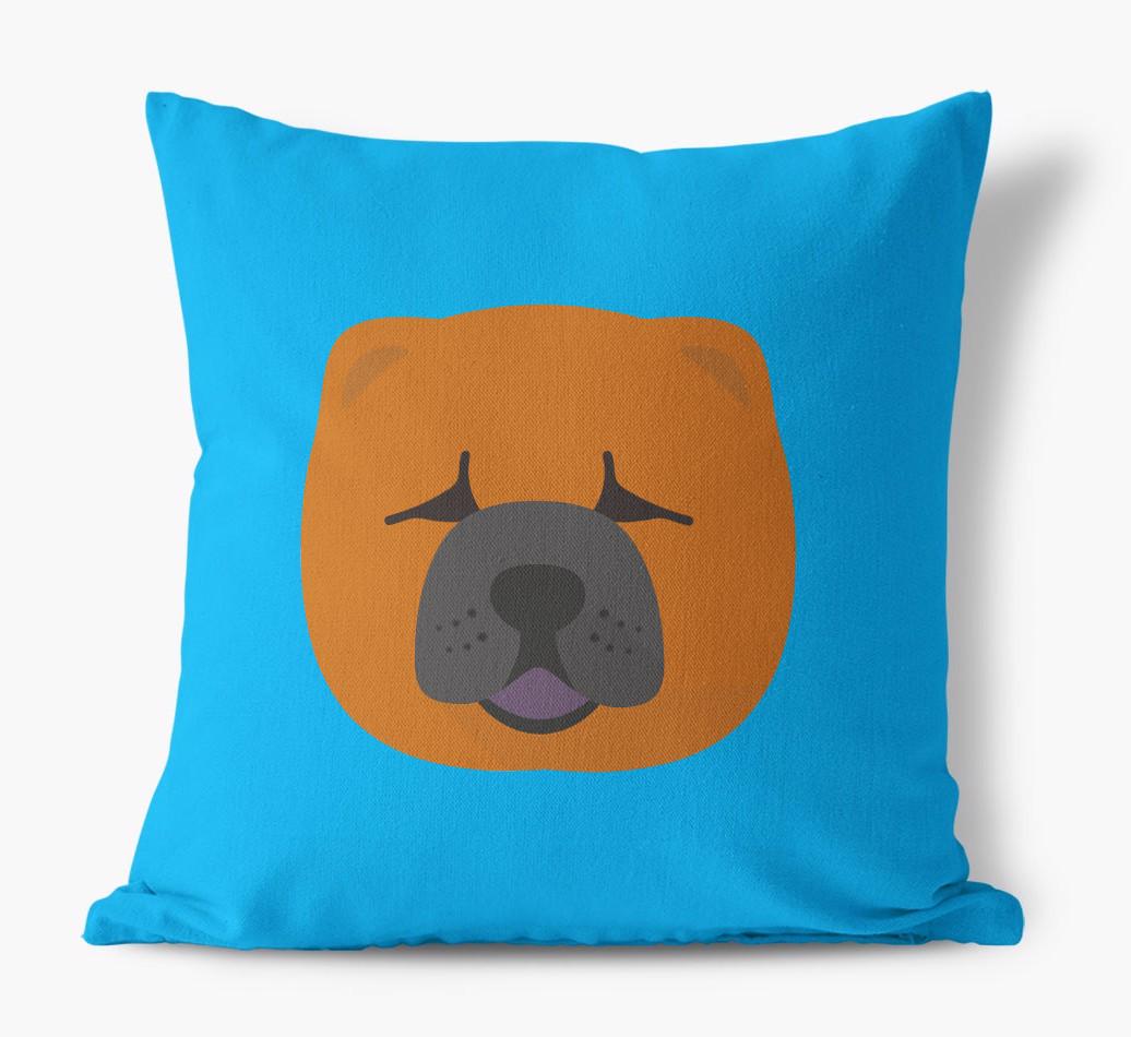 {breedFullName} Icon: Personalized Canvas Pillow