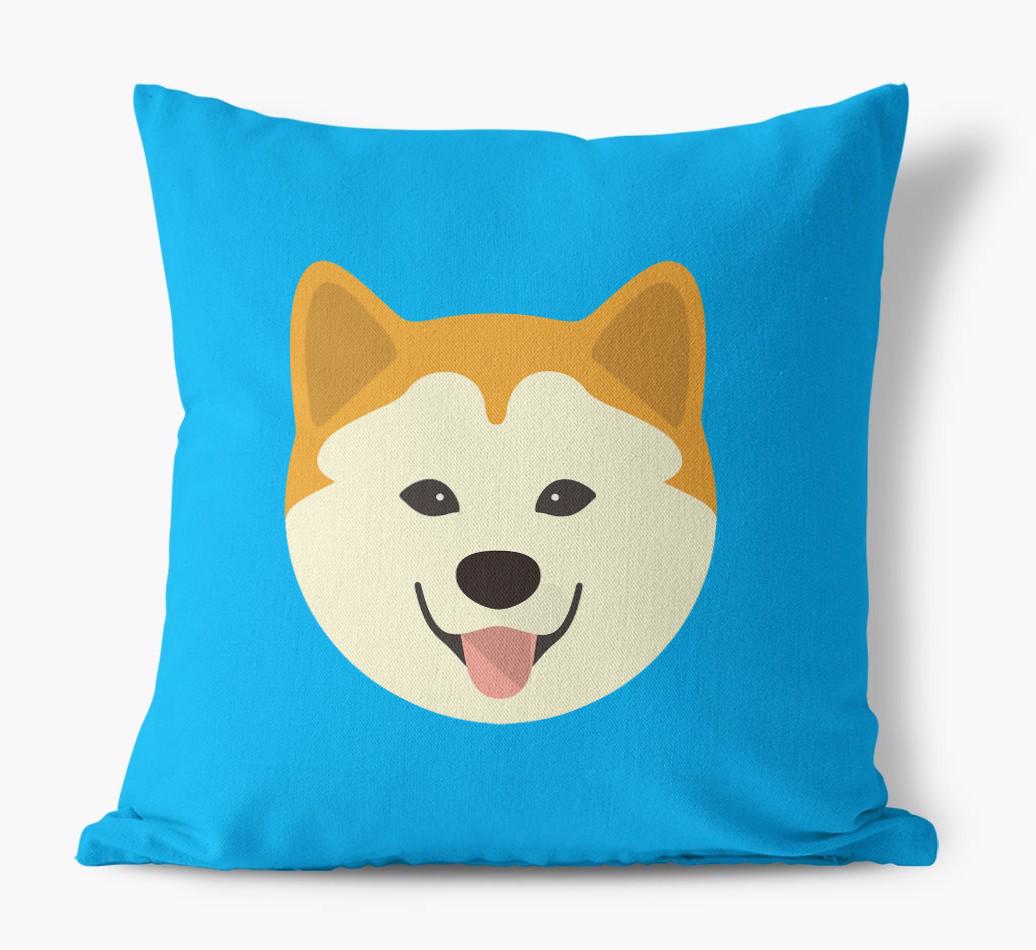 {breedFullName} Icon: Personalized Canvas Pillow