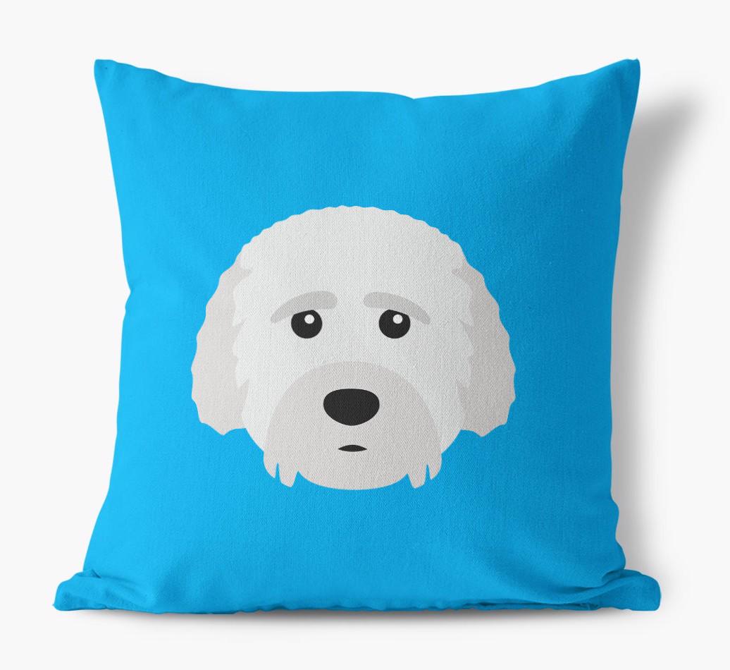 {breedFullName} Icon: Personalized Canvas Pillow