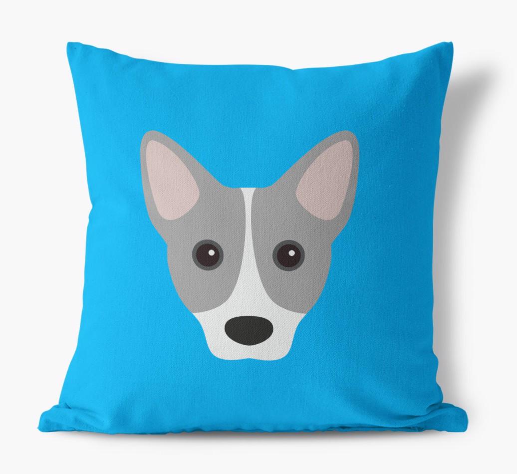 {breedFullName} Icon: Personalized Canvas Pillow