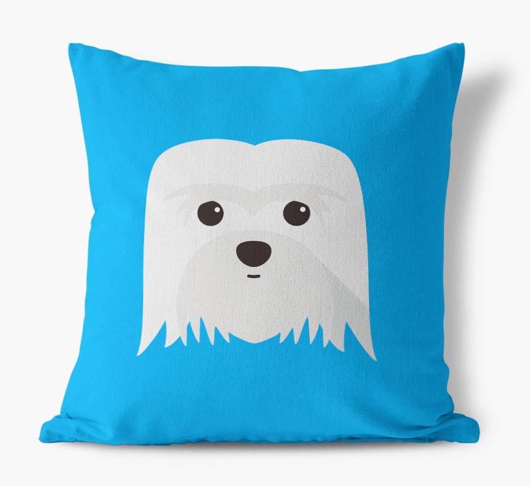 {breedFullName} Icon: Personalized Canvas Pillow