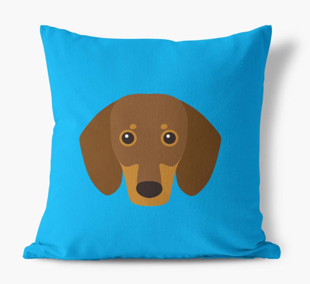 {breedFullName} Icon: Personalized Canvas Pillow
