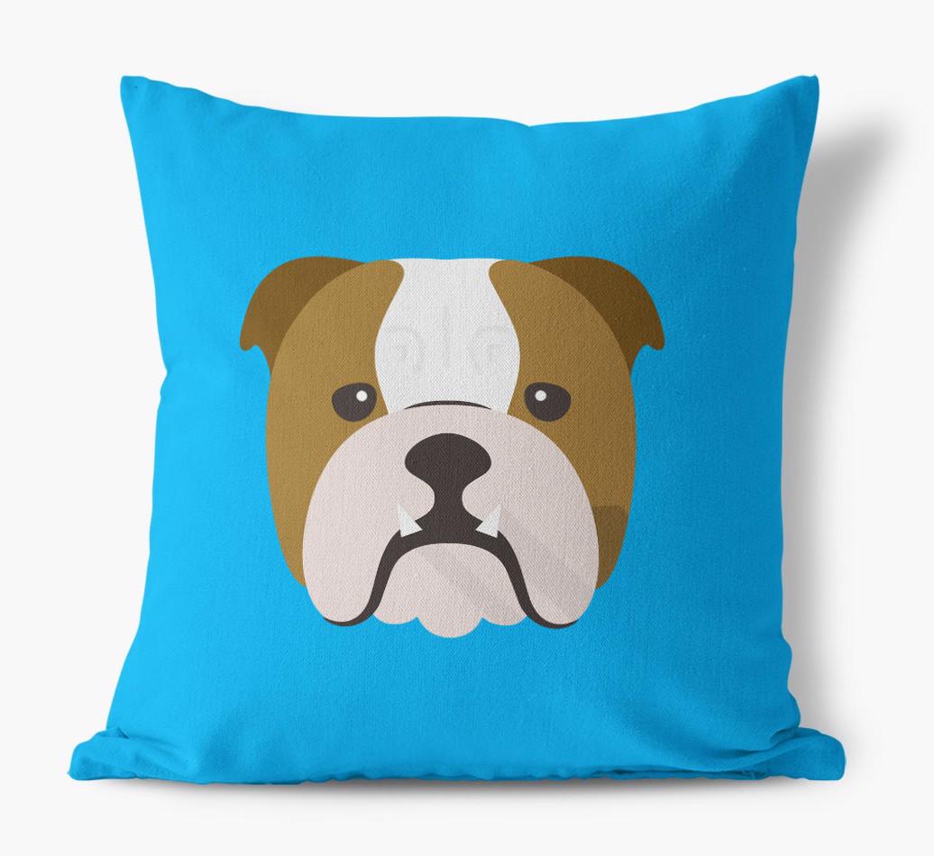 {breedFullName} Icon: Personalized Canvas Pillow