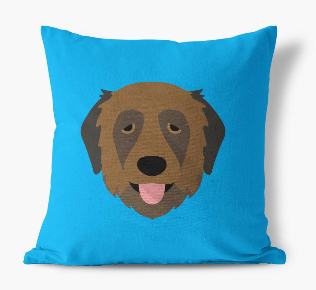 {breedFullName} Icon: Personalized Canvas Pillow