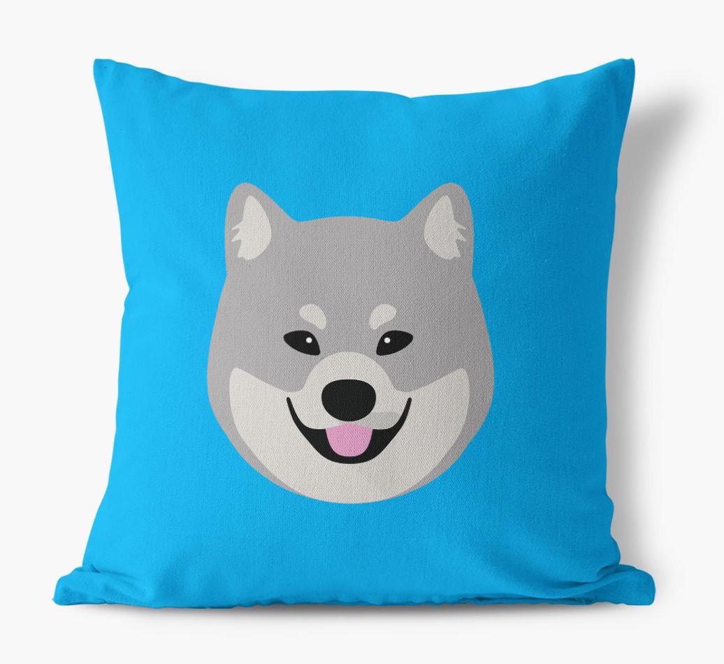 {breedFullName} Icon: Personalized Canvas Pillow
