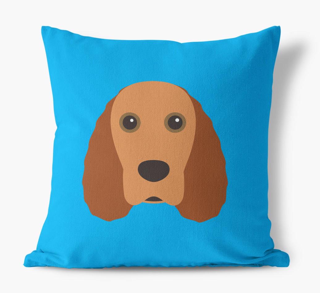 {breedFullName} Icon: Personalized Canvas Pillow