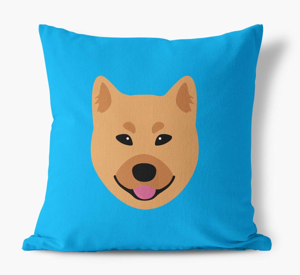 {breedFullName} Icon: Personalized Canvas Pillow