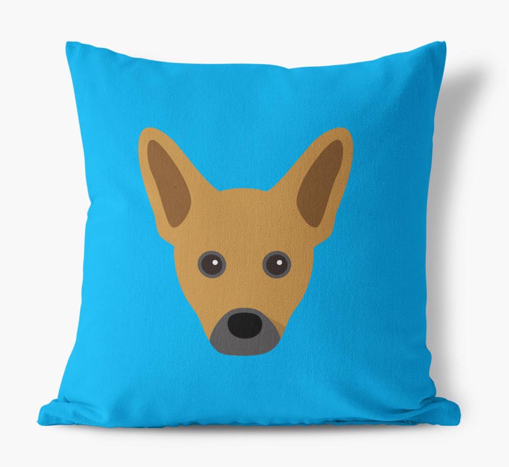 {breedFullName} Icon: Personalized Canvas Pillow