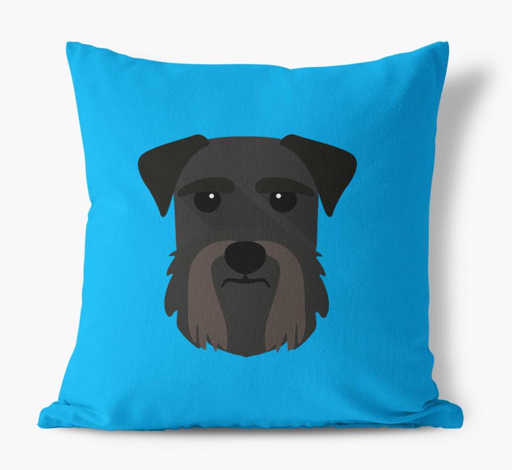 {breedFullName} Icon: Personalized Canvas Pillow