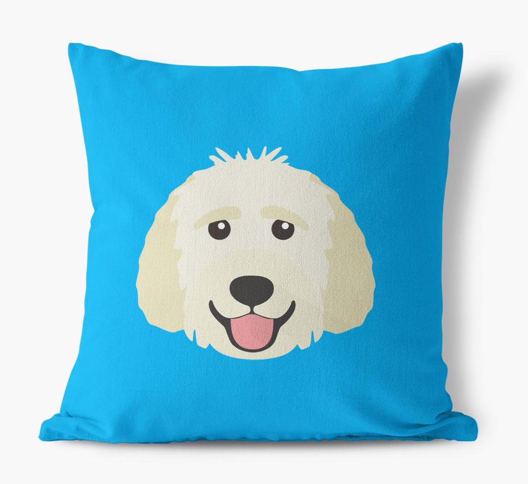 {breedFullName} Icon: Personalized Canvas Pillow