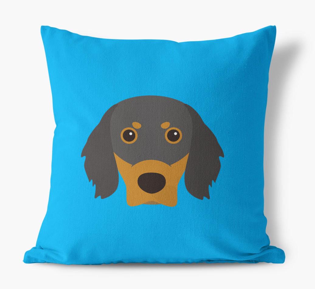 {breedFullName} Icon: Personalized Canvas Pillow