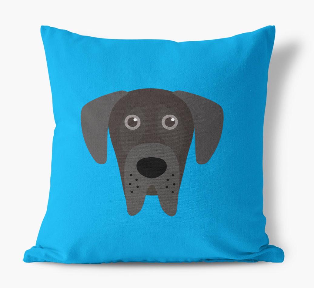 {breedFullName} Icon: Personalized Canvas Pillow