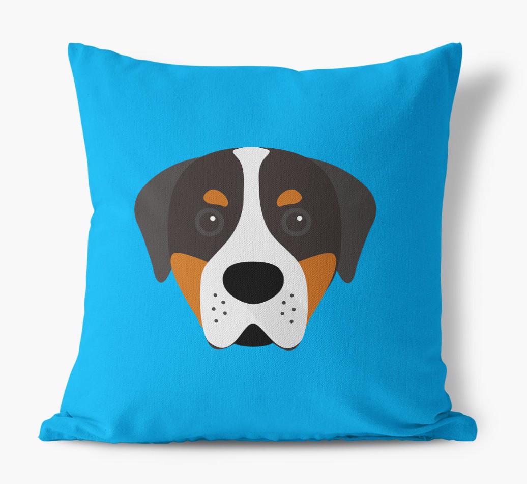{breedFullName} Icon: Personalized Canvas Pillow