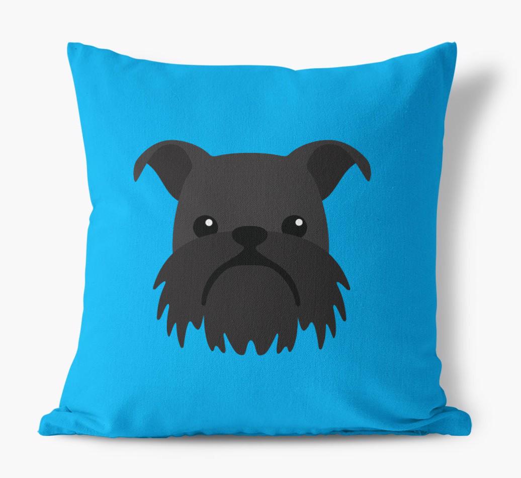 {breedFullName} Icon: Personalized Canvas Pillow