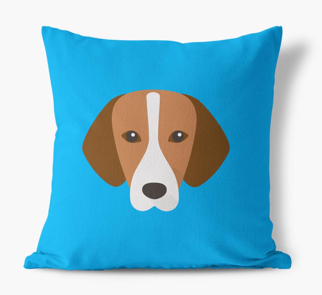 {breedFullName} Icon: Personalized Canvas Pillow