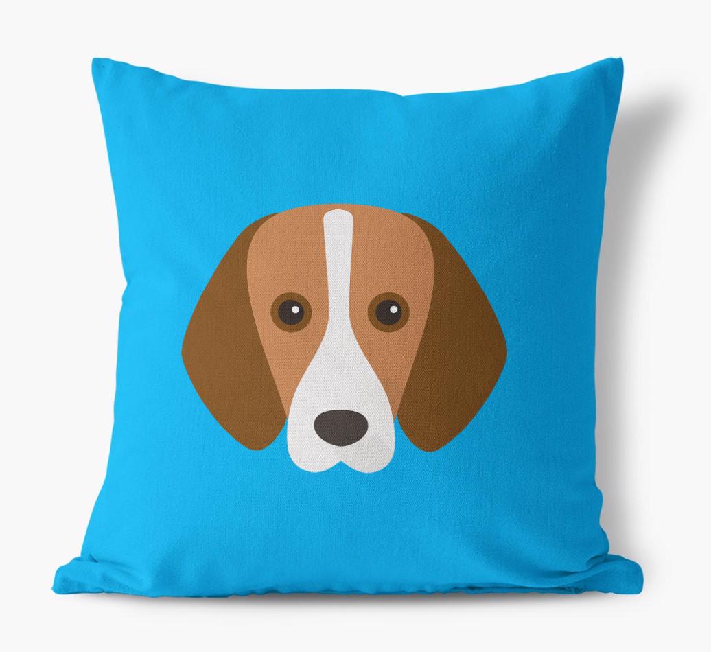 {breedFullName} Icon: Personalized Canvas Pillow